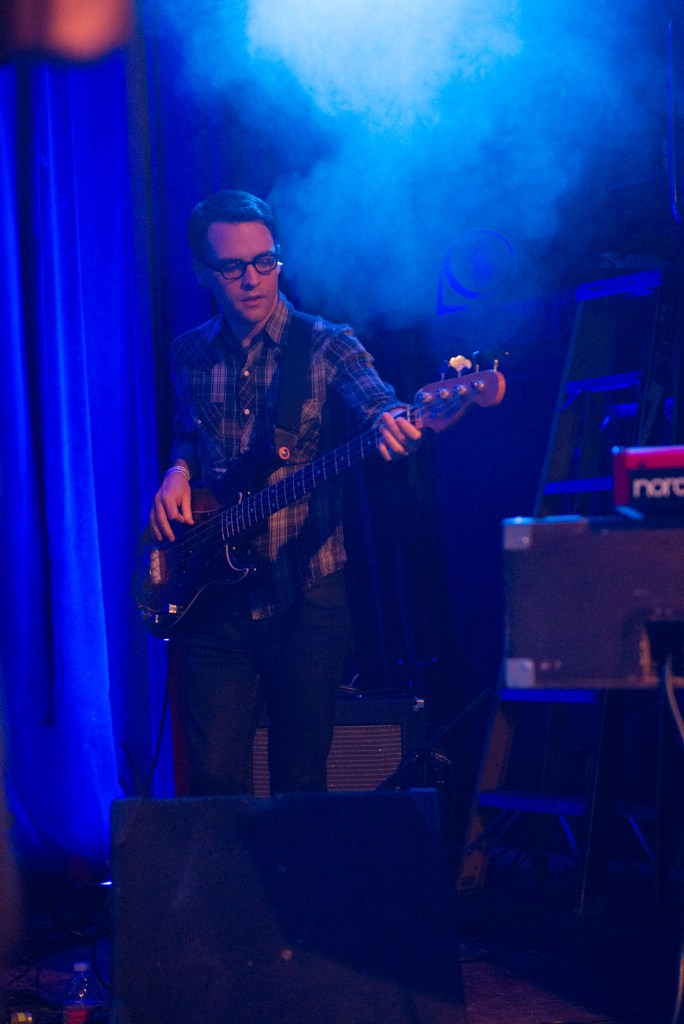 As they worked their way through the set, the excitement built up a little and the audience started dancing.