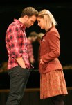 Stuart Ward and Dani de Waal as the lovers in Once.Joan Marcus