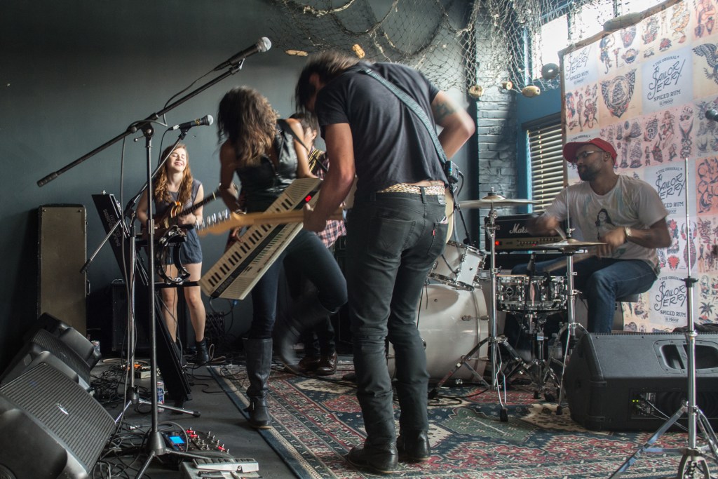 They are apparently brand spankin' new according to their Facebook page, and looking to make some danceable music. Mission accomplished.