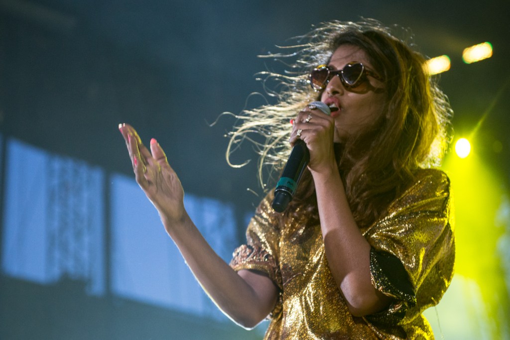 Even though M.I.A. wasn’t the last main stage band of the night,