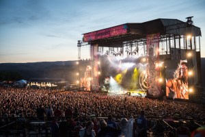 Even though M.I.A. wasn’t the last main stage band of the night,