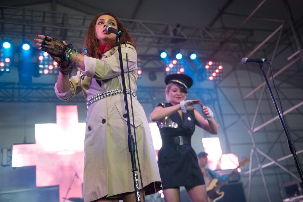 Princess (Maya Rudolph's Prince Cover Band) Friday at Sasquatch 2014. Photo by Morgen Schuler