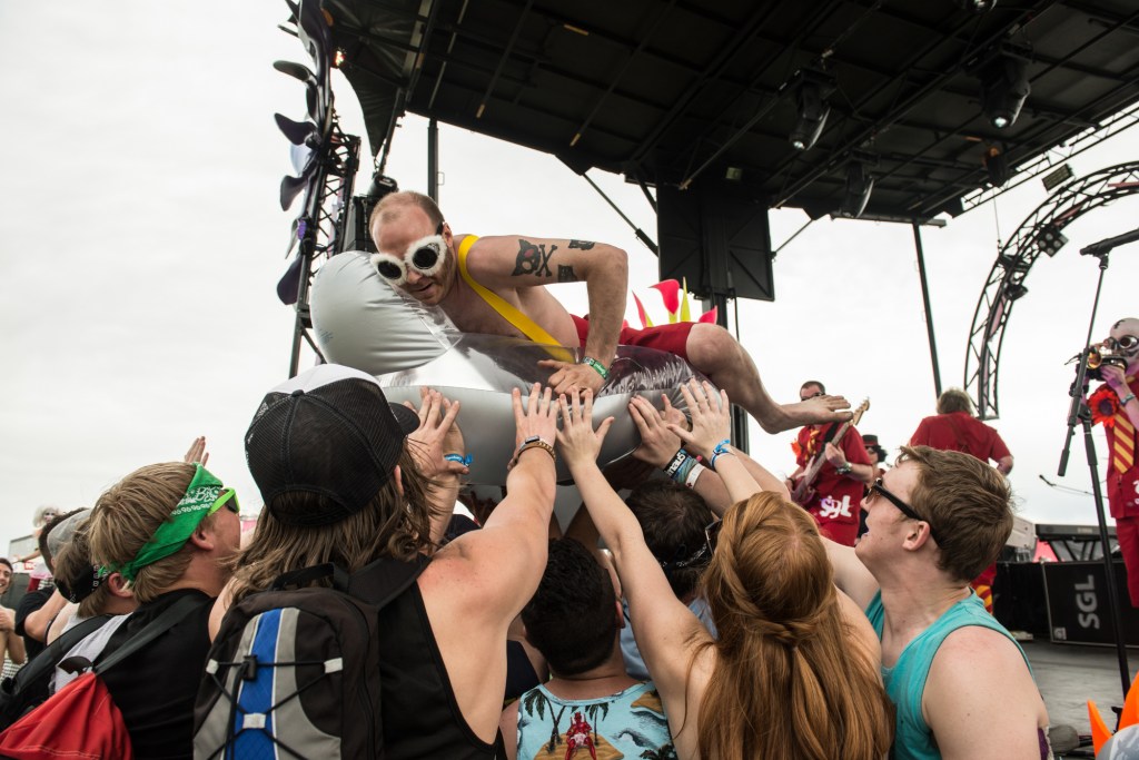 Super Geek League Friday at Sasquatch 2014. Photo by Morgen Schuler