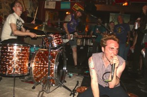 Monogamy Party at its second to last show in Spokane. The band's final show is this Saturday. Photo by Kelton Sears