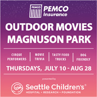 Seattle Children’s Presents: Pemco Movies at Magnuson ParkEvery Thursday | July 8-