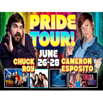 Do you want to see Chuck & Roy Cameron Esposito's Pride Tour at