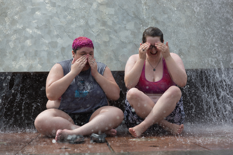 All photos by Jeremy Dwyer-LindgrenThe colors came out on Sunday as the