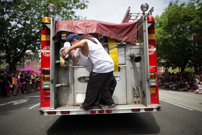 All photos by Jeremy Dwyer-LindgrenThe colors came out on Sunday as the