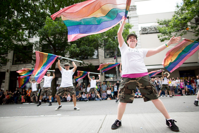 All photos by Jeremy Dwyer-LindgrenThe colors came out on Sunday as the