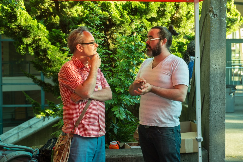 Several DJs came out to chat and thank Seattle for all their support including DJ El Toro