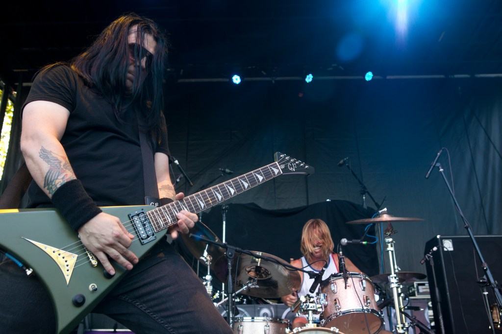  Pantsless partiers photo by Anna EricksonOn Saturday, Chivefest made its debut appearance