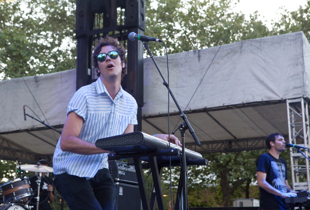  Pantsless partiers photo by Anna EricksonOn Saturday, Chivefest made its debut appearance