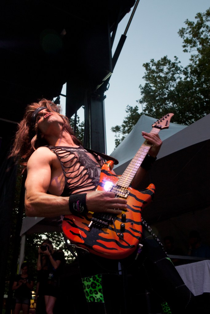  Pantsless partiers photo by Anna EricksonOn Saturday, Chivefest made its debut appearance