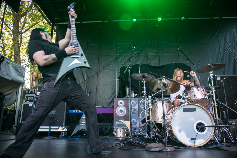  Pantsless partiers photo by Anna EricksonOn Saturday, Chivefest made its debut appearance