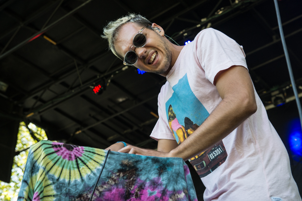  Pantsless partiers photo by Anna EricksonOn Saturday, Chivefest made its debut appearance