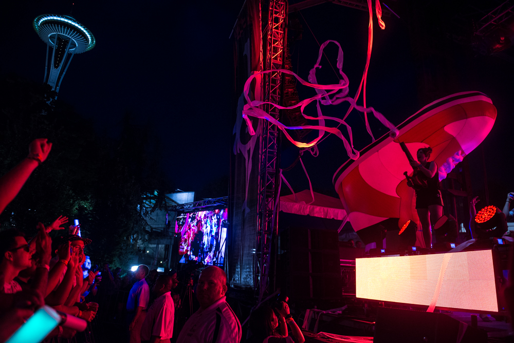  Pantsless partiers photo by Anna EricksonOn Saturday, Chivefest made its debut appearance