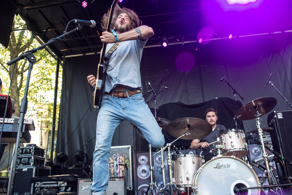  Pantsless partiers photo by Anna EricksonOn Saturday, Chivefest made its debut appearance