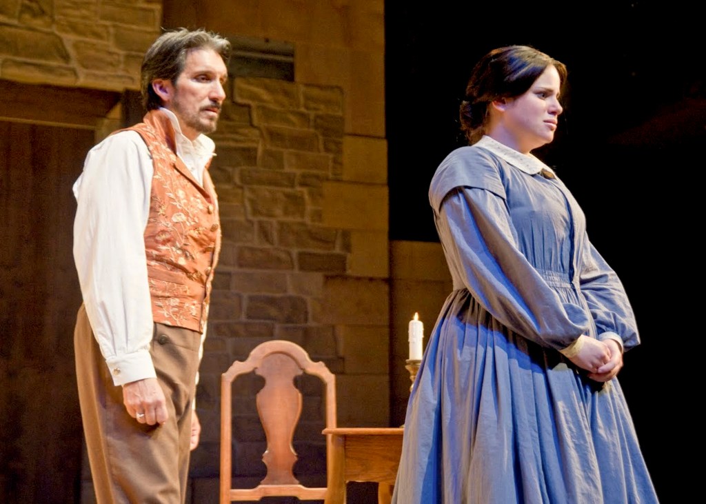 Rochester (Anderson) sees something special in Jane (Spencer).Erik Stuhaug