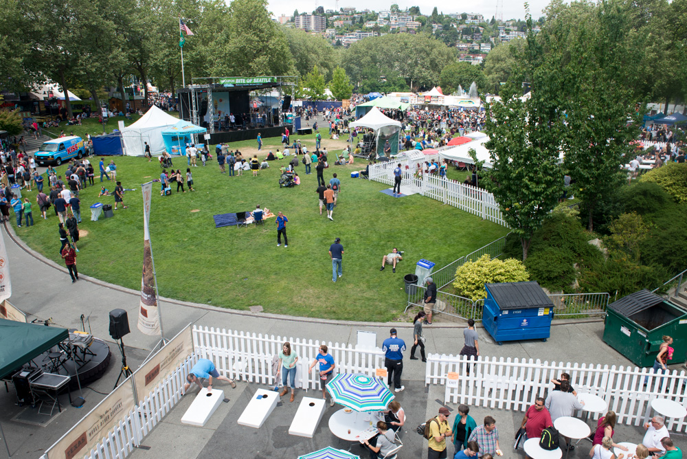  As you can see, with smoking salmon at the festival, Bite was