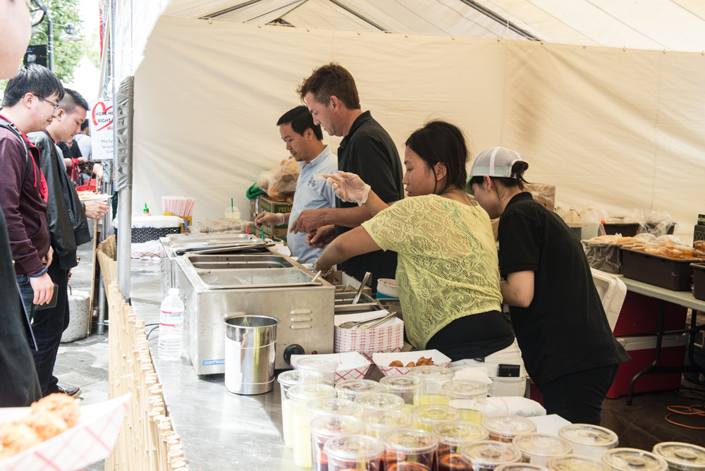  As you can see, with smoking salmon at the festival, Bite was