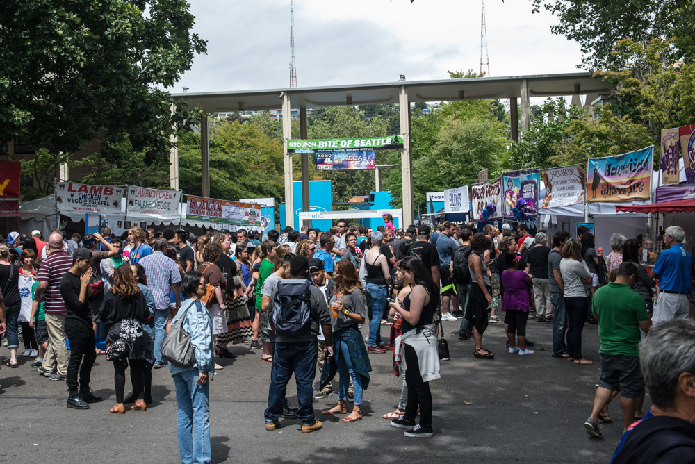  As you can see, with smoking salmon at the festival, Bite was
