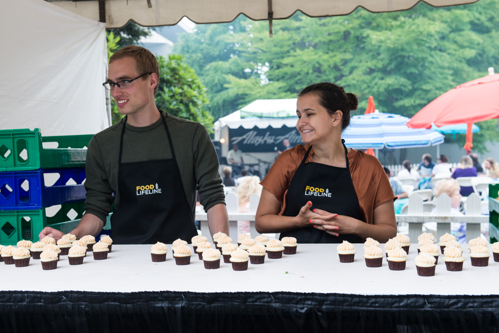  As you can see, with smoking salmon at the festival, Bite was
