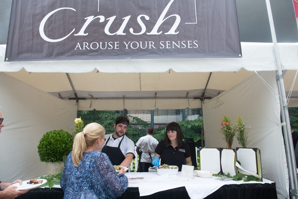  As you can see, with smoking salmon at the festival, Bite was