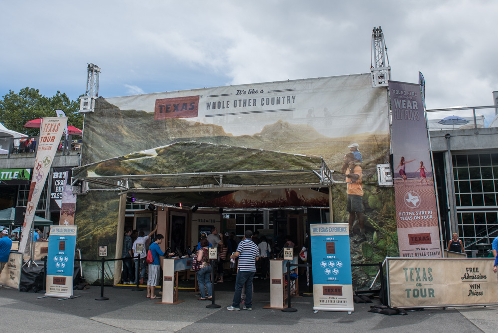  As you can see, with smoking salmon at the festival, Bite was