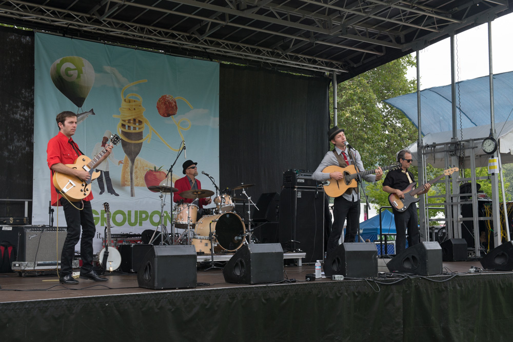  As you can see, with smoking salmon at the festival, Bite was