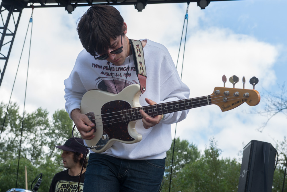 Fauna Shade started out the early portion of Saturday's Timber Fest lineup