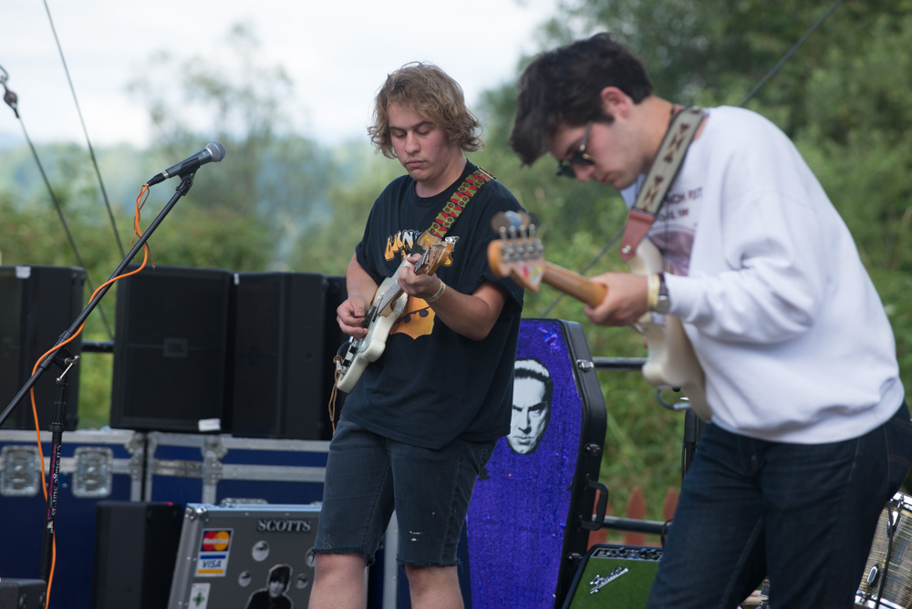 Fauna Shade started out the early portion of Saturday's Timber Fest lineup