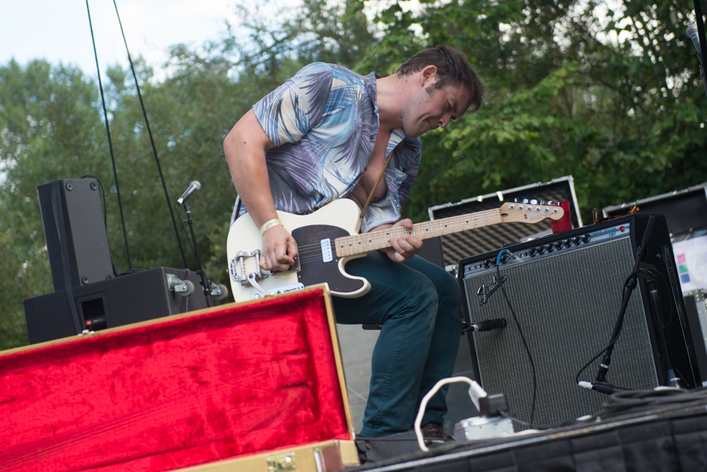 Despite the intense heat on and off stage, Hounds of the Wild Hunt went bananas, such an incredible set.