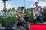 Despite the intense heat on and off stage, Hounds of the Wild Hunt went bananas, such an incredible set.