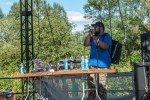 Grynch added a hip hop flare to the afternoon getting those sweaty fest-goers on their feet and arms in the air.