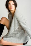 Paychi Guh’s drape-front cardigan.