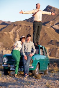 The leader and his acolytes: Camara, de Molina, and Colomer.Adolfo Crespo