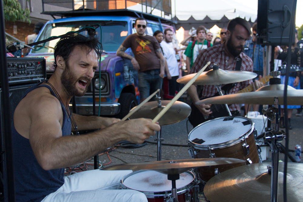 KLEINE at Summit Block Party. Photo by Anna Erickson