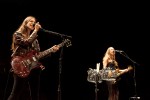 Haim rocks out but keeps the atmosphere fun and light. Photo by Anna Erickson