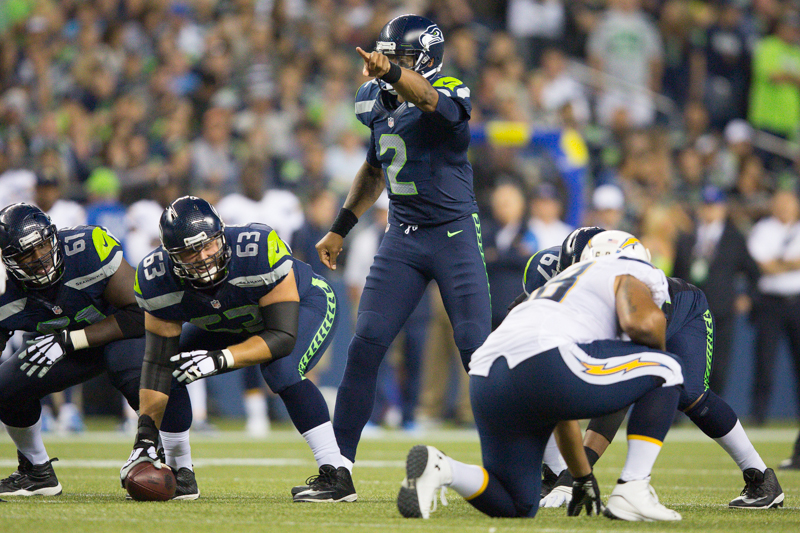 Tyrelle Pryor got some quality time in the spotlight after Wilson's departure as the competition for backup QB continues.