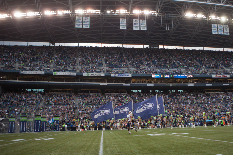 The Seahawks came back home to the Clink Friday night, looking to even up the preseason tally after a loss last week in Denver.