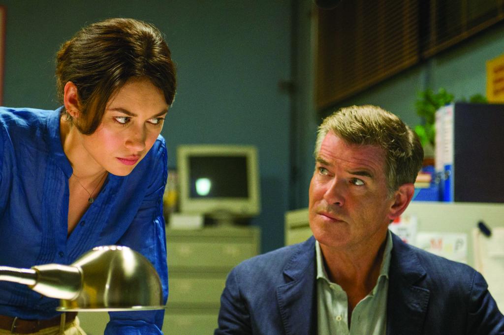 The name is Devereaux, Peter Devereaux. Kurylenko and Brosnan.Aleksandar Letic/Relativity Media