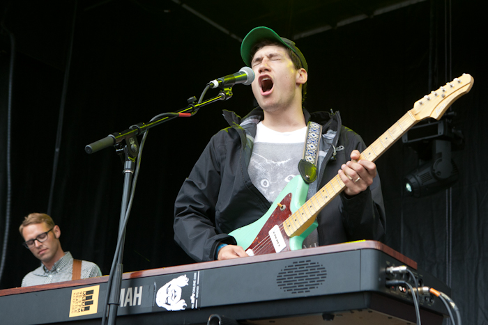 The Lonely Forest play their last ever performance to a huge crowd taking in every last moment. Photo by Anna Erickson