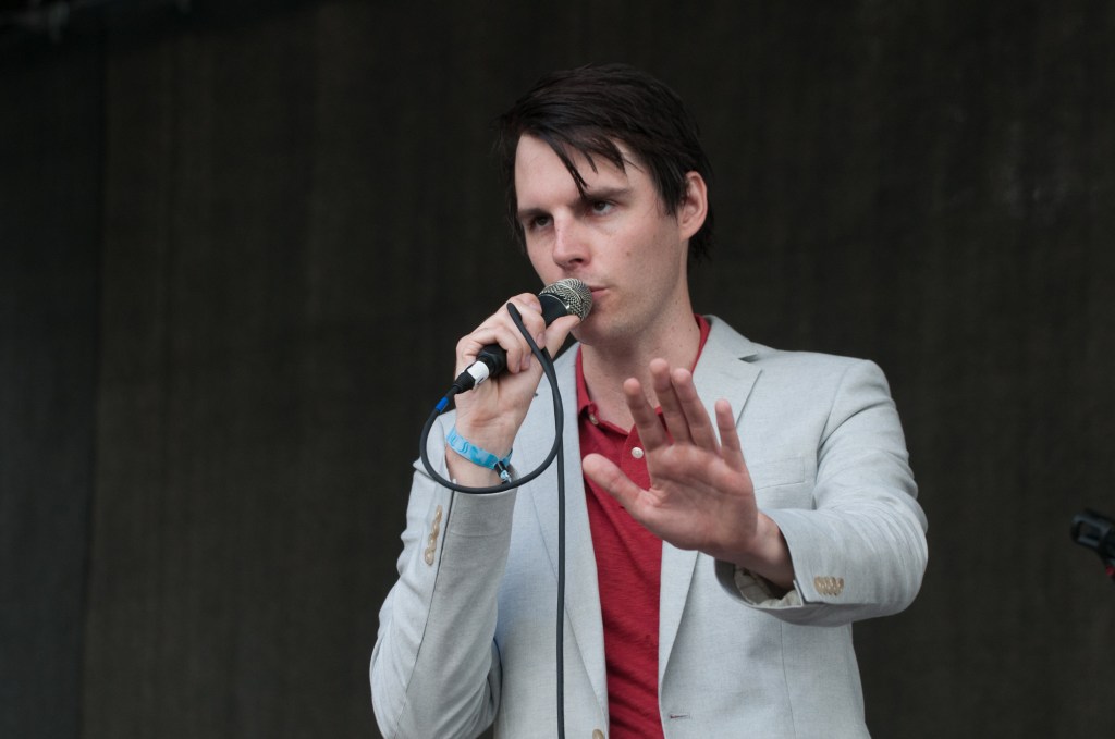 Along with his fantastic music, Eric Anderson of Cataldo has a little sway to his hips and a glint in his eye when he performs that you can't help but love. Photo by Morgen Schuler