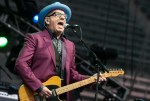 Elvis Costello, as ever, was in top form for his main stage performance. Goofy to the end and talent to spare. Photo by Morgen Schuler