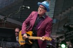 Elvis Costello, as ever, was in top form for his main stage performance. Goofy to the end and talent to spare. Photo by Morgen Schuler