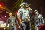 Wu-Tang Clan had an enormous crowd in the outdoor main stage chanting their name long before showtime. So much talent on one stage. Photo by Morgen Schuler