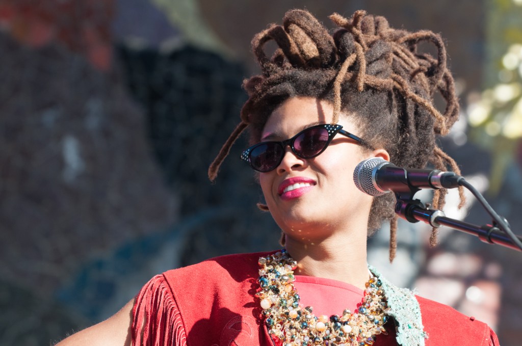 Valerie June with an adorable accent, beautiful voice and charming stage presence. Photo by Morgen Schuler