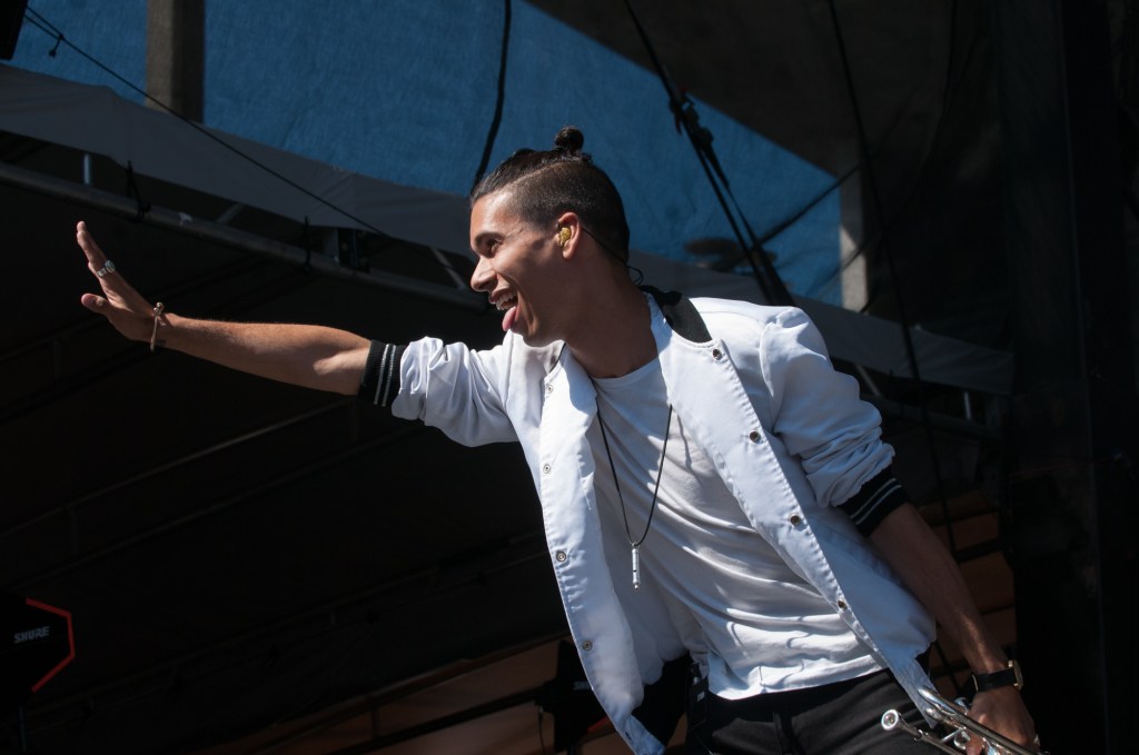 Capital Cities brought the dance party to the main stage. Photo by Morgen Schuler