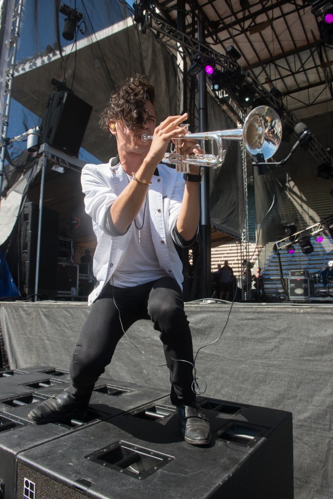 Capital Cities brought the dance party to the main stage. Photo by Morgen Schuler