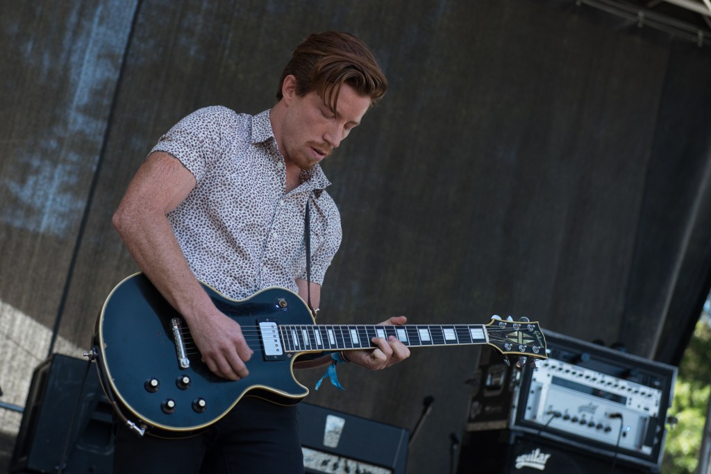 Bad Things and their rockstar/athletic star guitarist Shaun White. You know, that guy that won olympic medals for snowboarding. Photo by Morgen Schuler